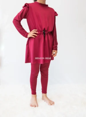 burkini_red Hidaya's Original - Kinderburkini RED