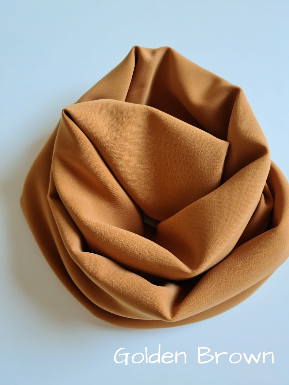 Hidaya's Scarves | Medina Silk | Golden Brown