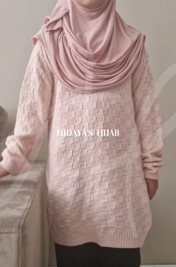 sweater long pink Sweater Long - Pink